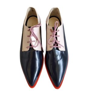 Delpozo  Colorblock Creeper Platform Oxfords (EUR 39)
